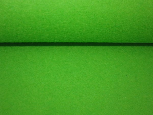 Zuschnitt Wollfilz 33 x 50 cm - 2 mm Dicke - neongrün