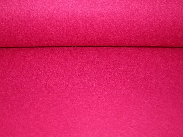 Zuschnitt Wollfilz 33 x 50 cm - 2 mm Dicke - pink