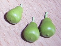 Miniatur  /  Birnen,  grün