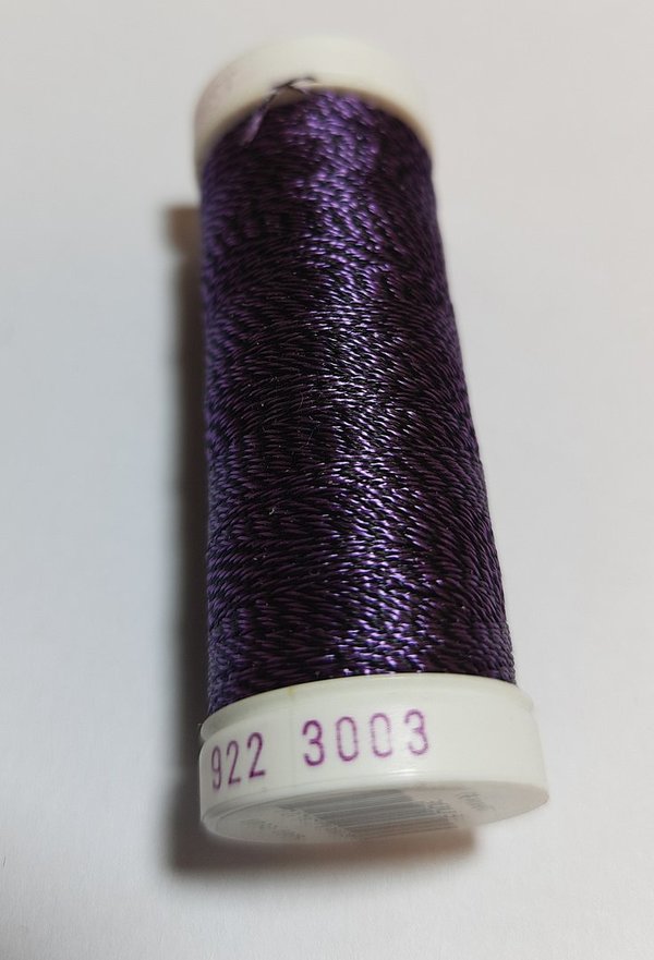 Sulky Ultra-Twist  Fb. 3003 violett/schwarz (Viscose-Maschinen-Stickgarn)